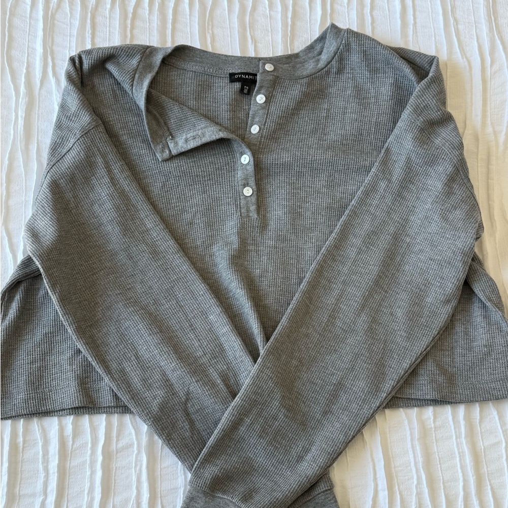 Dynamite Gray waffle Women's Shirt